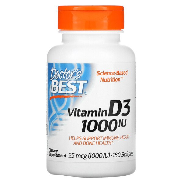 Mua Doctor's Best Vitamin D3 25 mcg 1