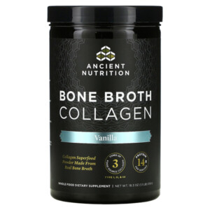 Mua Dr. Axe / Ancient Nutrition Bone Broth Collagen Vanilla 1.1 lbs 519 g giảm giá rẻ Hà nội TPHCM