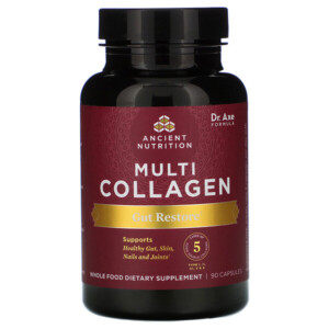 Mua Dr. Axe / Ancient Nutrition Multi Collagen Gut Restore 90 viên giảm giá rẻ Hà nội TPHCM