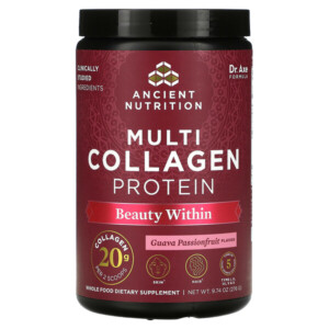 Mua Dr. Axe / Ancient Nutrition Multi Collagen Protein Beauty Within Guava Passionfruit 9.74 oz 276 g giảm giá rẻ Hà nội TPHCM