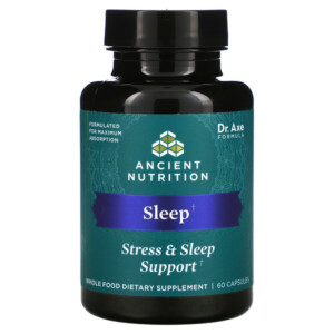 Mua Dr. Axe / Ancient Nutrition Sleep Stress & Sleep Support 60 viên giảm giá rẻ Hà nội TPHCM