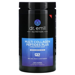 Dr. Emil Nutrition Multi Collagen Peptides Plus Hyaluronic Acid Powder Unflavored 316.5 g 850002956542