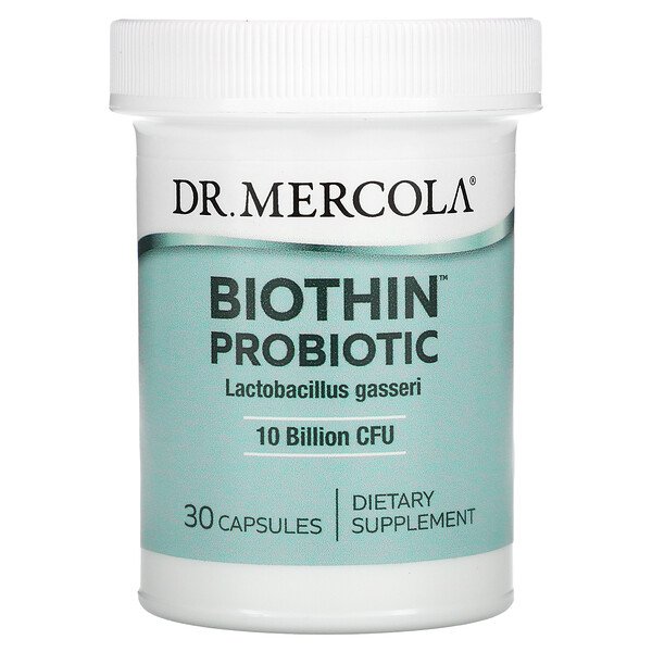 Dr. Mercola Biothin Probiotic Lactobacillus Gasseri 10 Billion CFU 30 viên 3 dr mercola biothin probiotic lactobacillus gasseri 10 billion cfu 30 capsules 110469