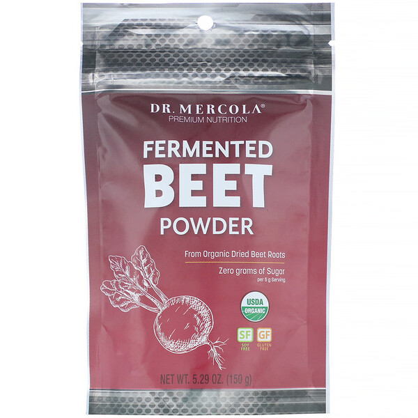 Dr. Mercola Organic Fermented Beet Powder 5.29 oz (150 g) 2 Mua Dr. Mercola Fermented Beet Powder 5.29 oz 150 g giảm giá rẻ Hà nội TPHCM