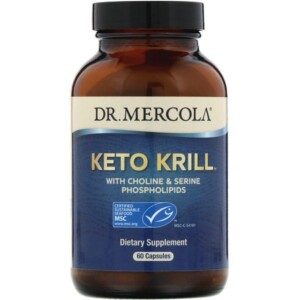 Mua Dr. Mercola Keto Krill with Choline & Serine Phospholipids 60 viên giảm giá rẻ Hà nội TPHCM