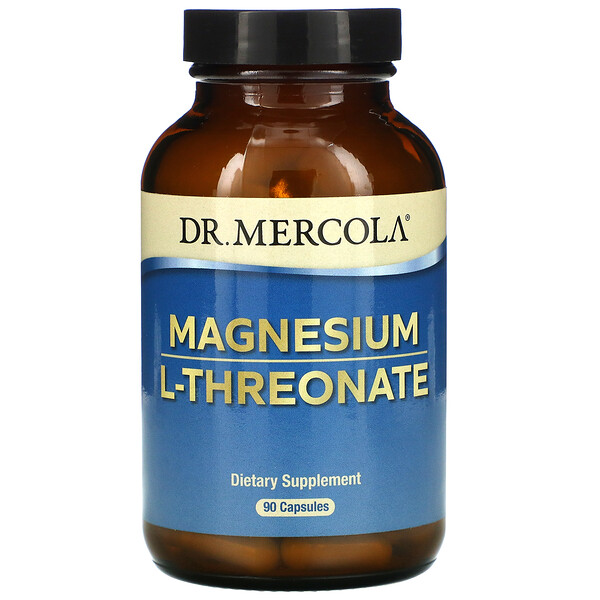 Dr. Mercola Magnesium L-Threonate 90 viên 3 dr mercola magnesium l threonate 90 capsules 72495