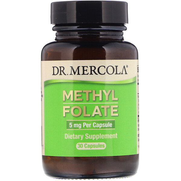 Dr. Mercola Methyl Folate 5 mg 30 Capsules 3 Mua Dr. Mercola Methyl Folate 5 mg 30 viên giảm giá rẻ Hà nội TPHCM