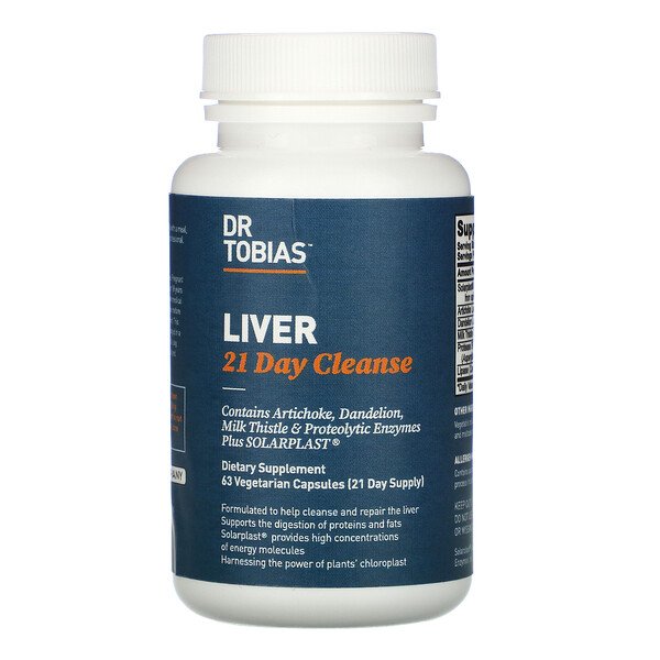 Dr. Tobias Liver 21 Day Cleanse 63 Vegetarian Capsules 2 Mua Dr. Tobias Liver 21 Day Cleanse 63 viên giảm giá rẻ Hà nội TPHCM
