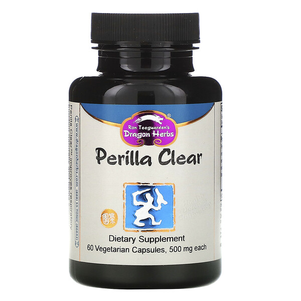 Dragon Herbs Perilla Clear 500 mg 60 viên 6 dragon herbs perilla clear 500 mg 60 vegetarian capsules 25447