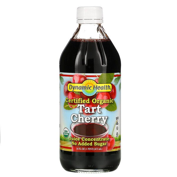 Mua Dynamic Health Laboratories Certified Organic Tart Cherry Juice Concentrated 16 oz 473 ml giảm giá rẻ Hà nội TPHCM