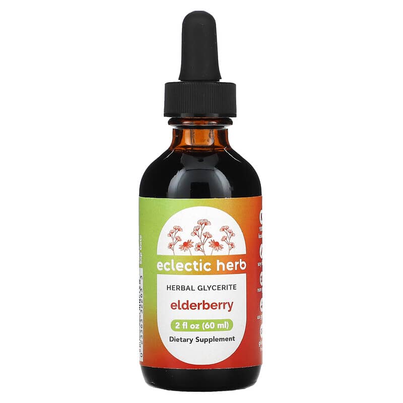 Eclectic Institute Elderberry Glycerite 2 fl oz (60 ml) 3 Eclectic Institute Elderberry Glycerite 2 fl oz (60 ml) 023363322633