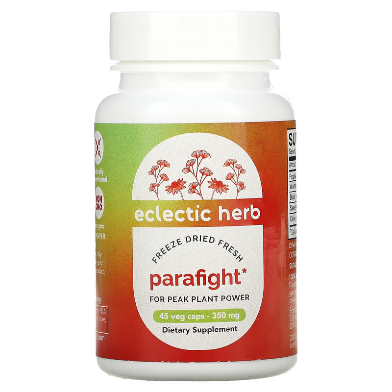 Eclectic Institute Freeze Dried Fresh Parafight 350 mg 45 Veg Caps 3 Eclectic Institute Freeze Dried Fresh Parafight 350 mg 45 Veg Caps 023363324101