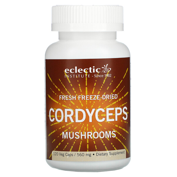 Mua Eclectic Institute Fresh Freeze-Dried Cordyceps Mushrooms 560 mg 120 Veg Caps giảm giá rẻ Hà nội TPHCM