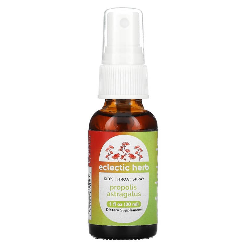 Eclectic Institute Kid's Throat Spray Propolis Astragalus 1 fl oz (30 ml) 3 Eclectic Institute Kid's Throat Spray Propolis Astragalus 1 fl oz (30 ml) 023363631025