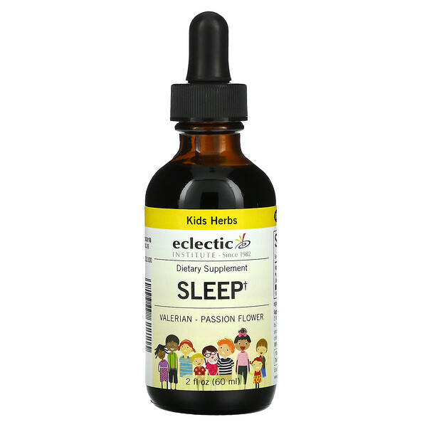 Eclectic Institute Kids Herbal Glycerite Sleep 2 fl oz (60 ml) 1 Mua Eclectic Institute Kids Herbs Sleep 2 oz 60 ml giảm giá rẻ Hà nội TPHCM