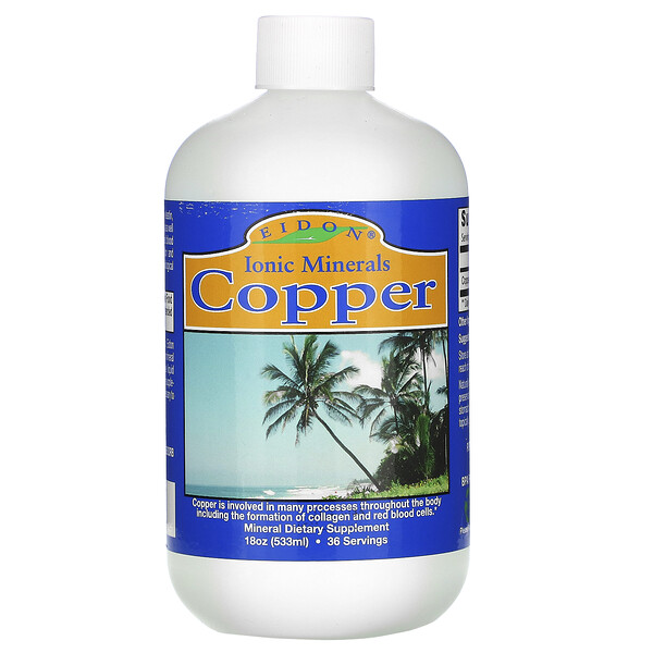 Eidon Mineral Supplements Copper 18 oz (533 ml) 3 eidon mineral supplements copper 18 oz 533 ml 25988