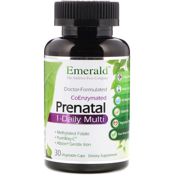 Mua Emerald Laboratories CoEnzymated Prenatal 1-Daily Multi 30 Vegetable Caps giảm giá rẻ Hà nội TPHCM