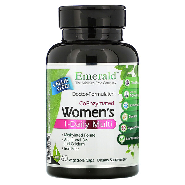 Mua Emerald Laboratories CoEnzymated Women's 1-Daily Multi 60 Vegetable Caps giảm giá rẻ Hà nội TPHCM