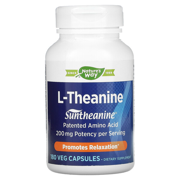 Nature's Way L-Theanine 100 mg 180 Veg Capsules 2 Mua Enzymatic Therapy L-Theanine 180 Veg viên giảm giá rẻ Hà nội TPHCM