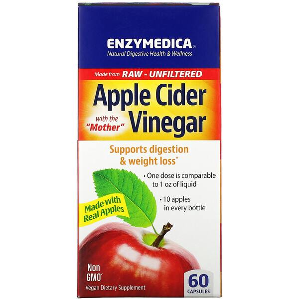 Mua Enzymedica Apple Cider Vinegar 60 viên giảm giá rẻ Hà nội TPHCM