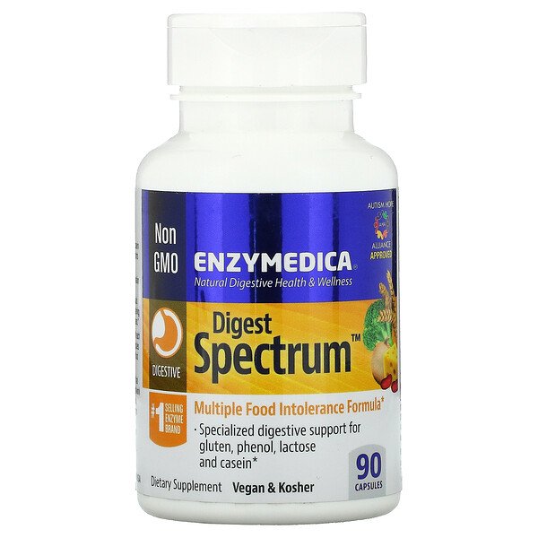 Enzymedica Digest Spectrum 90 viên 3 enzymedica digest spectrum 90 capsules 24289