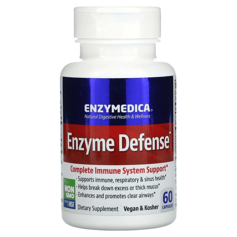 Enzymedica Enzyme Defense 60 viên 6 enzymedica enzyme defense 60 capsules 74626