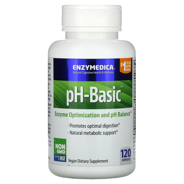 Enzymedica pH-Basic 120 viên 3 enzymedica ph basic 120 capsules 3604