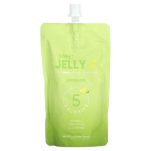 Everydaze Sweet Jelly C Plant Based Konjac Jelly Drink Lemon Lime 5.02 fl oz (150 ml) 8809432533955