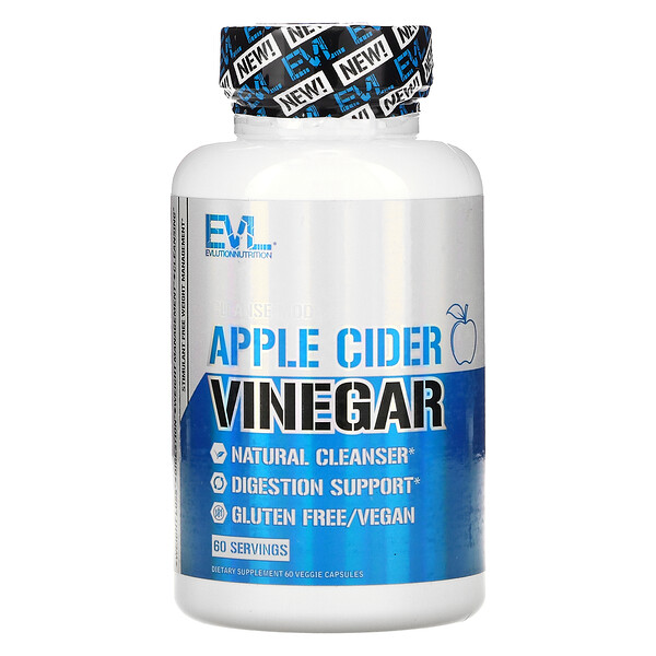 Mua EVLution Nutrition Apple Cider Vinegar 60 Veggie viên giảm giá rẻ Hà nội TPHCM