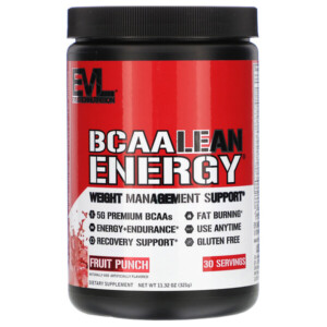 Mua EVLution Nutrition BCAA LEAN ENERGY Fruit Punch 11.32 oz 321 g giảm giá rẻ Hà nội TPHCM