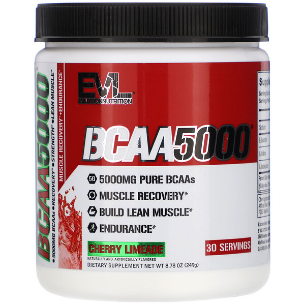 Mua EVLution Nutrition BCAA5000 Cherry Limeade 8.78 oz 249 g giảm giá rẻ Hà nội TPHCM