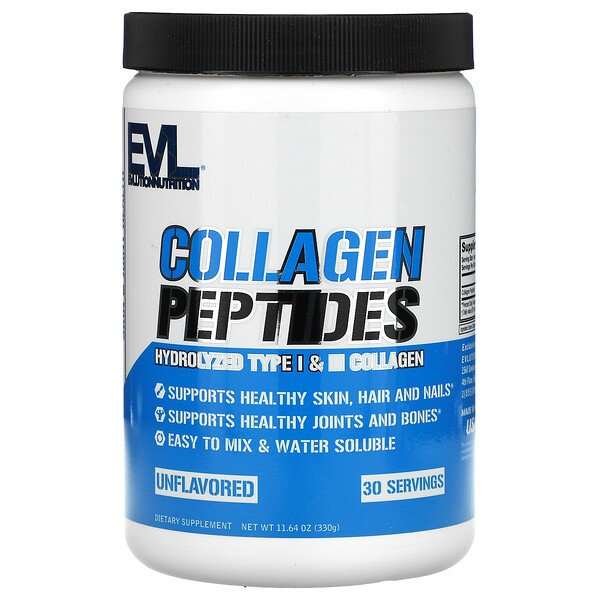 Mua EVLution Nutrition Collagen Peptides Unflavored 11.64 oz 330 g giảm giá rẻ Hà nội TPHCM