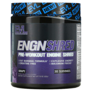 Mua EVLution Nutrition ENGN Shred Pre-Workout Engine Shred Grape 7.8 oz 222 g giảm giá rẻ Hà nội TPHCM