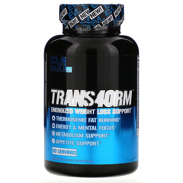 Mua EVLution Nutrition Trans4orm Energized Weight Loss Support 120 viên giảm giá rẻ Hà nội TPHCM