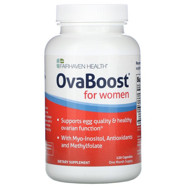 Fairhaven Health OvaBoost for Women 120 Capsules 3 fairhaven health ovaboost for women 120 capsules 47496