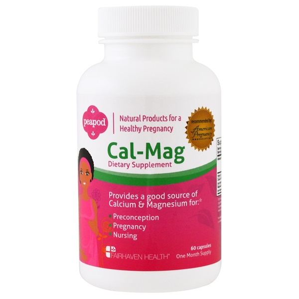 Mua Fairhaven Health Peapod Cal-Mag 60 Capsules giảm giá rẻ Hà nội TPHCM