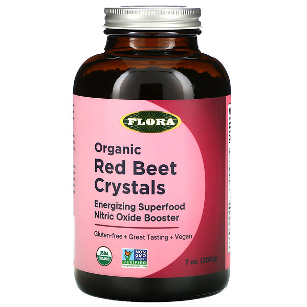 Mua Flora Organic Red Beet Crystals 7 oz 200 g giảm giá rẻ Hà nội TPHCM