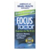 Focus Factor Extra Strength 60 Tablets 855119006067
