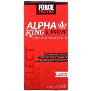 Mua Force Factor Alpha King Supreme Elite Testosterone Booster 45 viên giảm giá rẻ Hà nội TPHCM