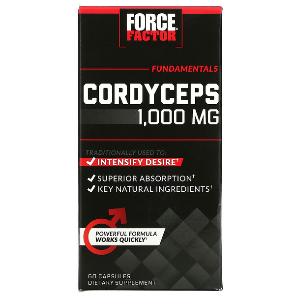 Mua Force Factor Cordyceps 500 mg 60 viên giảm giá rẻ Hà nội TPHCM