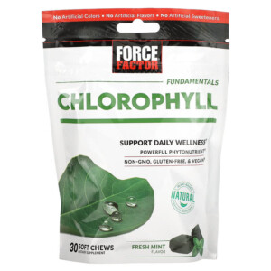 Force Factor Fundamentals Chlorophyll Fresh Mint 30 Soft Chews 818594018666