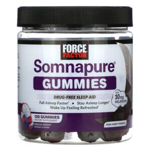 Mua Force Factor Somnapure Gummies Melatonin 10 mg Dream Berry 120 Gummies giảm giá rẻ Hà nội TPHCM