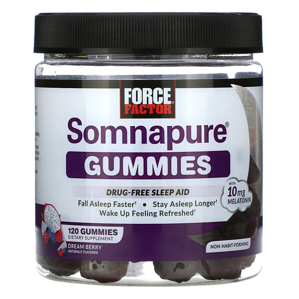 Mua Force Factor Somnapure Gummies Melatonin 10 mg Dream Berry 120 Gummies giảm giá rẻ Hà nội TPHCM