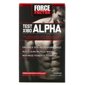 Mua Force Factor Test X180 Alpha Testosterone Booster 120 viên giảm giá rẻ Hà nội TPHCM