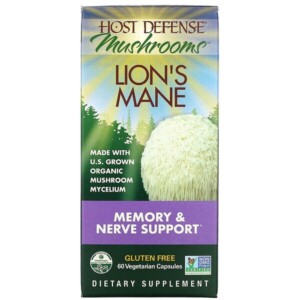 Mua Fungi Perfecti Host Defense Lion's Mane Memory & Nerve Support 60 viên giảm giá rẻ Hà nội TPHCM