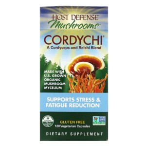 Mua Fungi Perfecti Host Defense Mushrooms Cordychi Supports Stress & Fatigue Reduction 120 viên giảm giá rẻ Hà nội TPHCM