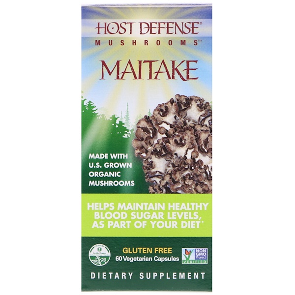Fungi Perfecti Host Defense Host Defense Mushrooms Maitake 60 Capsules 2 Mua Fungi Perfecti Mushrooms Organic Maitake 60 viên giảm giá rẻ Hà nội TPHCM