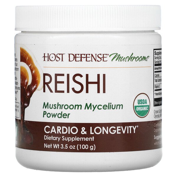 Fungi Perfecti Host Defense Reishi Mushroom Mycelium Powder Cardio & Longevity 3.5 oz (100 g) 3 Mua Fungi Perfecti Reishi Mushroom Mycelium Powder Cardio & Longevity 3.5 oz 100 g giảm giá rẻ Hà nội TPHCM