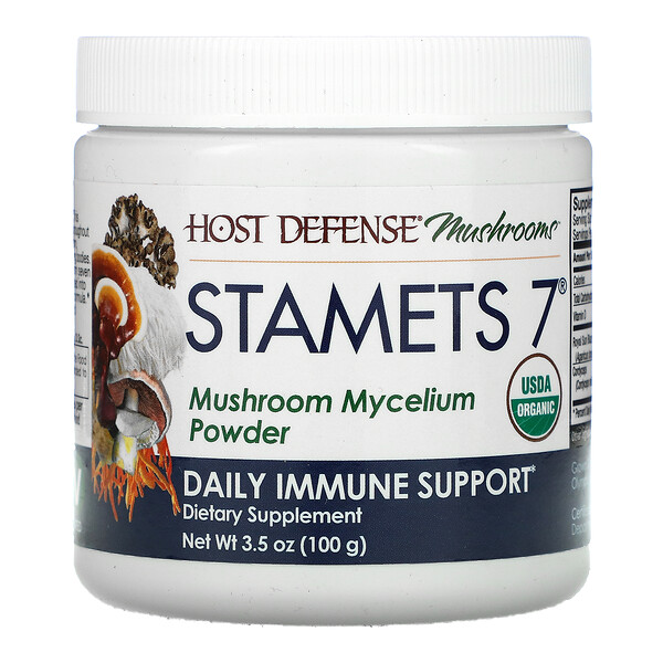 Fungi Perfecti Host Defense Stamets 7 Mushroom Mycelium Powder Daily Immune Support 3.5 oz (100 g) 3 Mua Fungi Perfecti Stamets 7 Mushroom Mycelium Powder Daily Immune Support 3.5 oz 100 g giảm giá rẻ Hà nội TPHCM