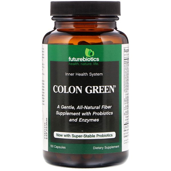 FutureBiotics Colon Green 150 viên 3 futurebiotics colon green 150 capsules 3637